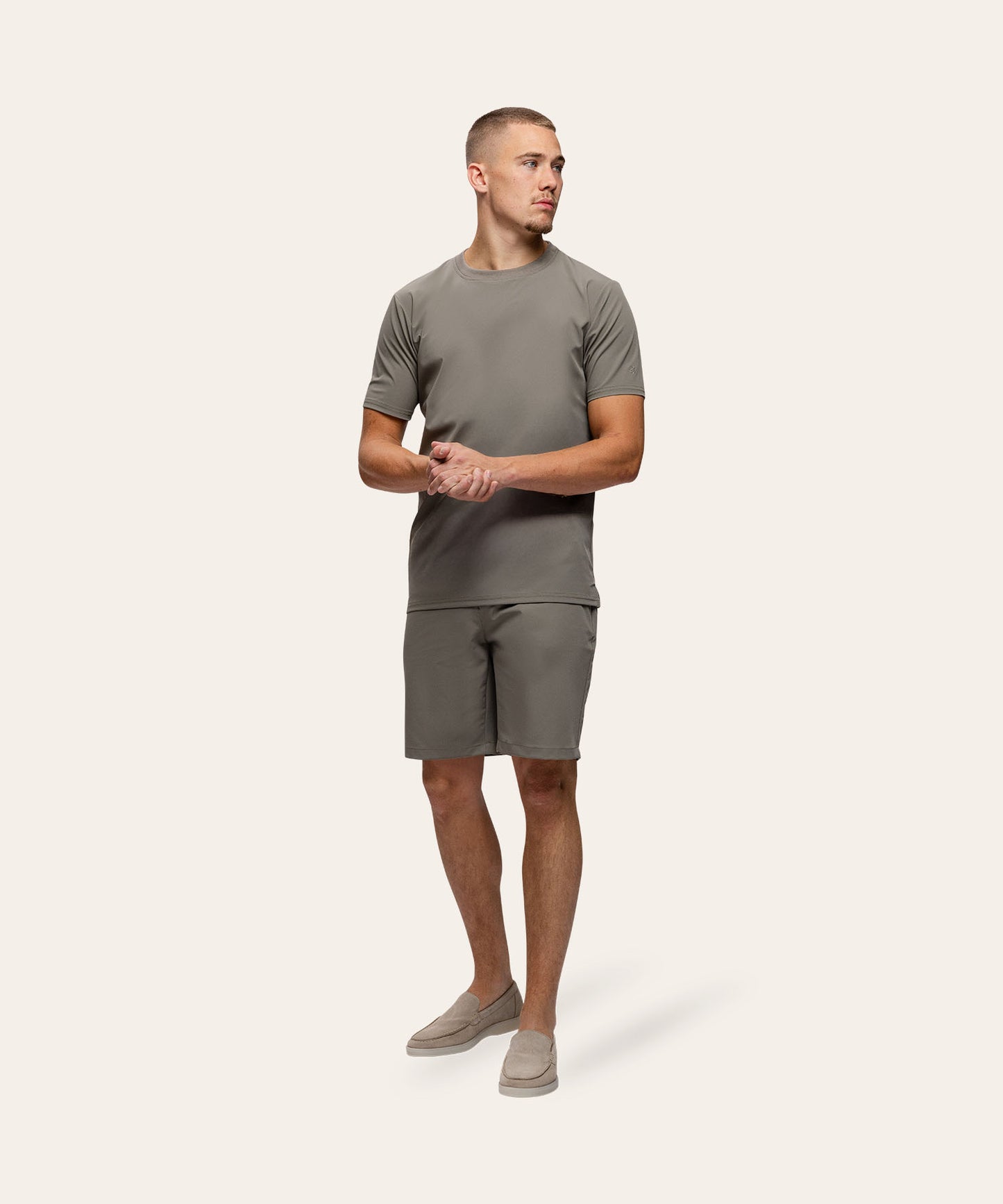 Travel Short Taupe
