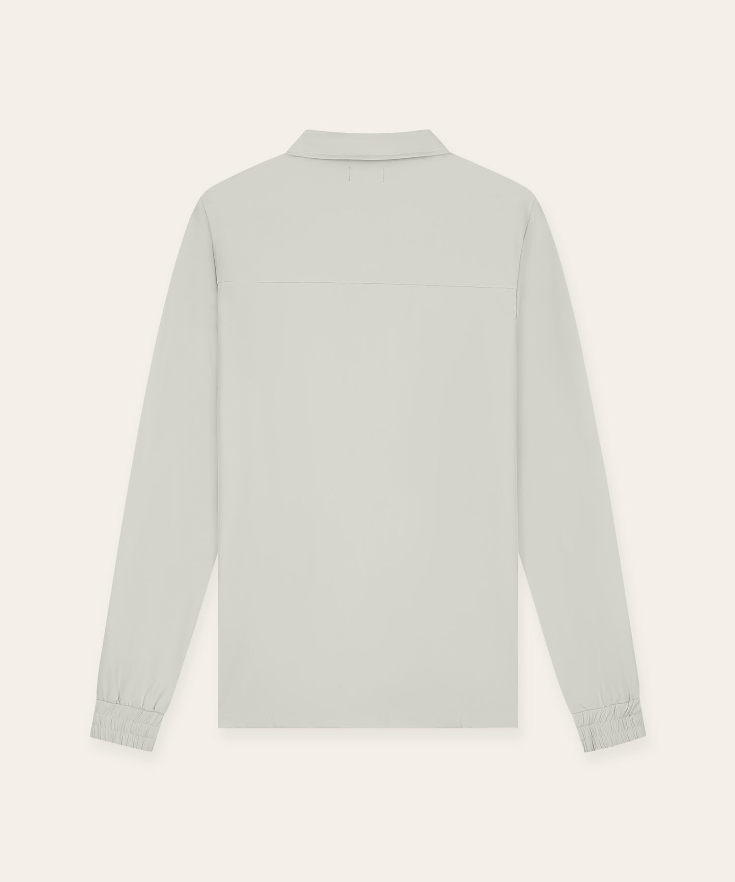 Tracksuit Jacket with Collar Sand