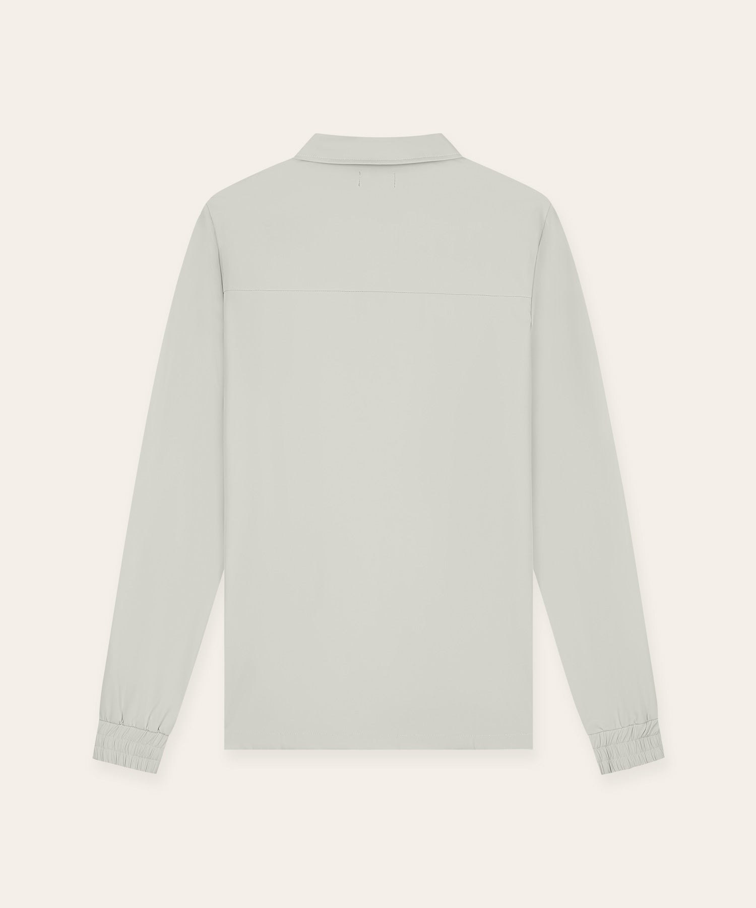 Tracksuit Jacket with Collar Sand