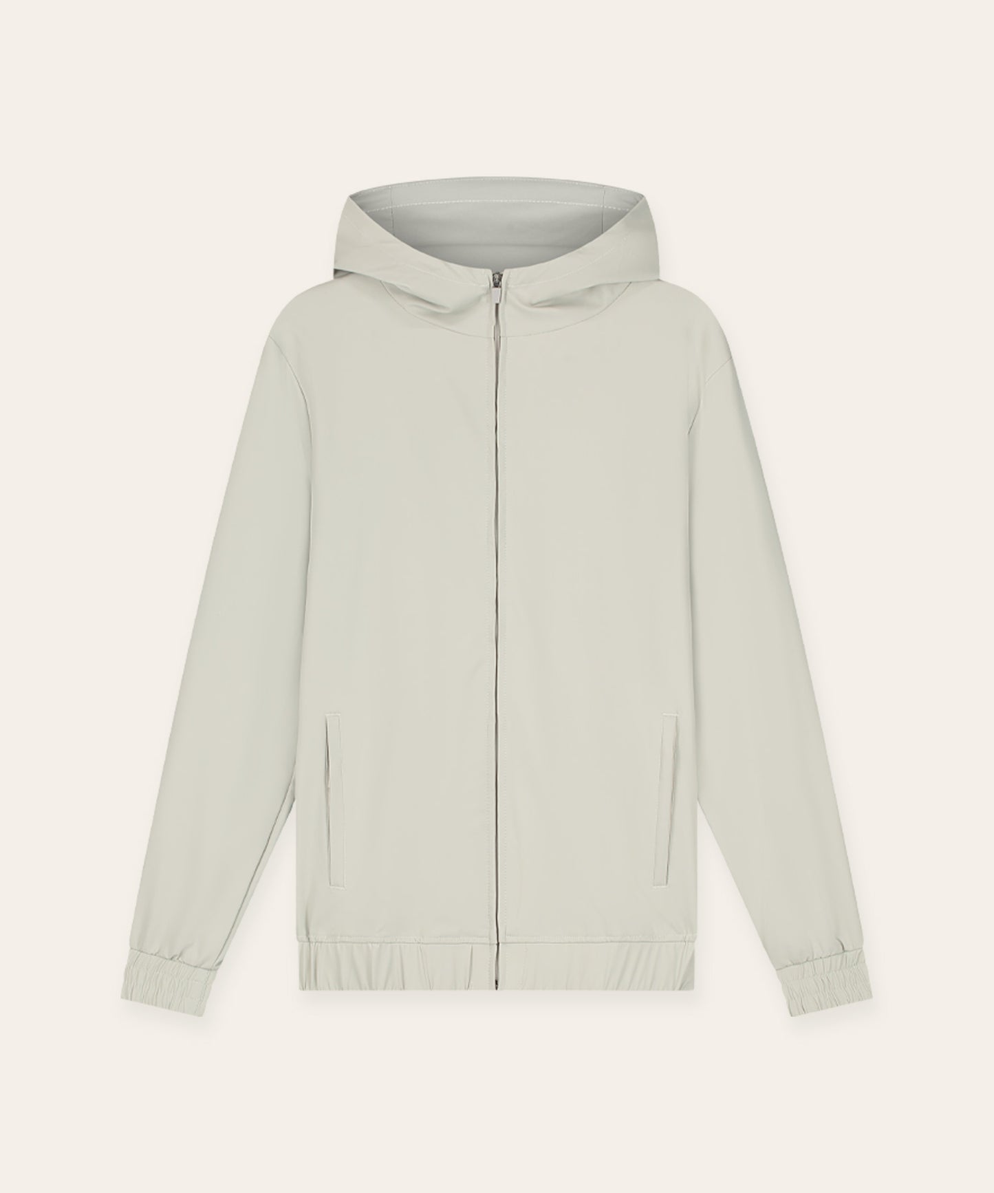 Tracksuit Jacket with Hood Sand