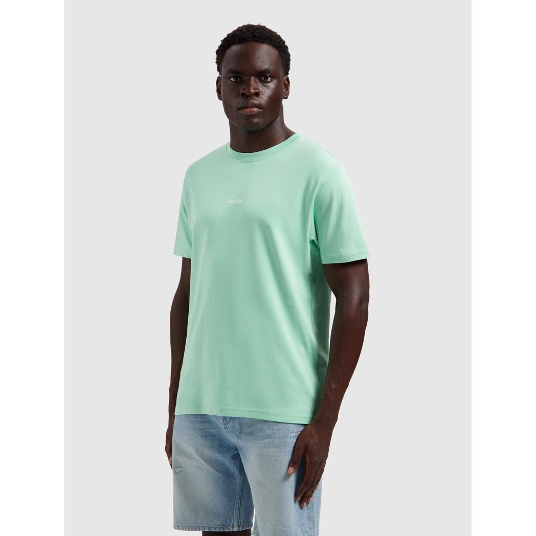Trio of Flowers T-shirt Mint-Pure Path-Mansion Clothing