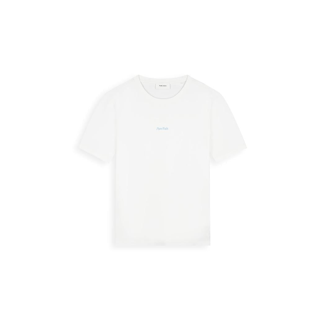 Trio of Flowers T-shirt Off White-Pure Path-Mansion Clothing