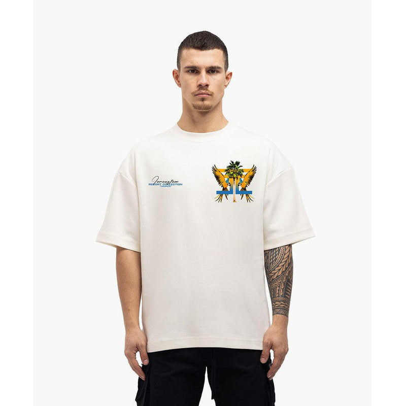 Tropics Oversized White-Jorcustom-Mansion Clothing