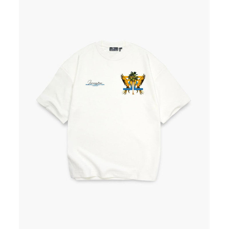 Tropics Oversized White-Jorcustom-Mansion Clothing