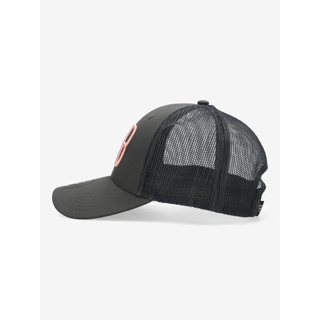 Trucker Charcoal Blossom