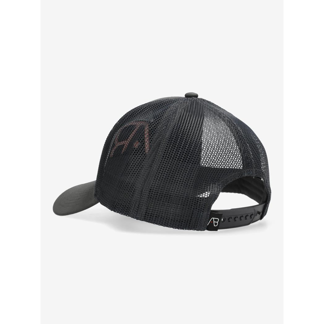 Trucker Charcoal Blossom