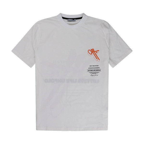 Unfold Regular Tee Off White-Off The Pitch-Mansion Clothing