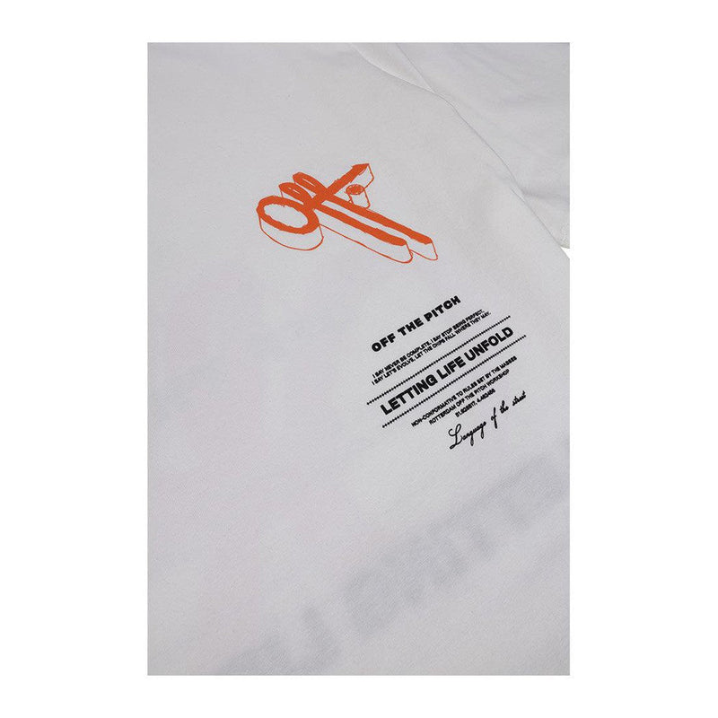 Unfold Regular Tee Off White-Off The Pitch-Mansion Clothing