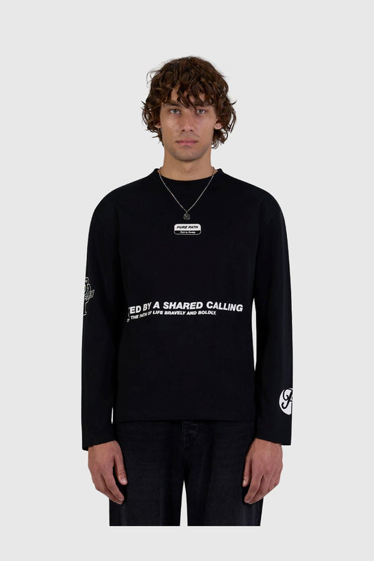 United Longsleeve T-shirt Black