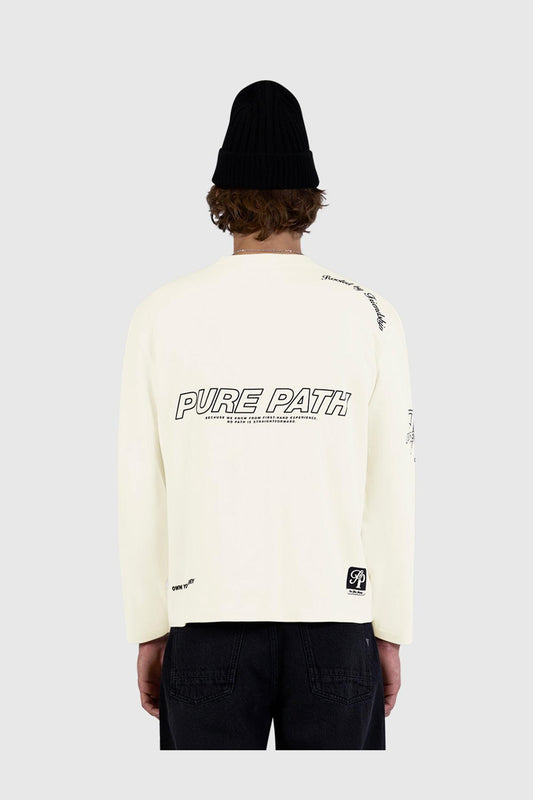 United Longsleeve T-shirt Ecru