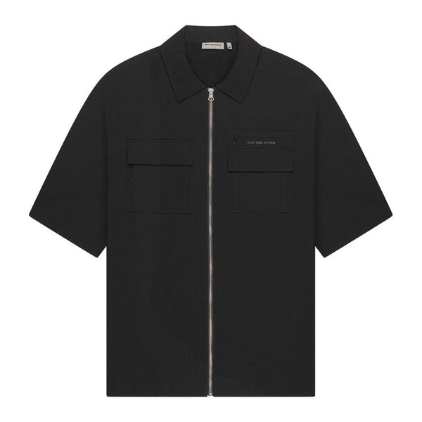 Utility Maze Shirt Black-OFF THE PITCH-Mansion Clothing