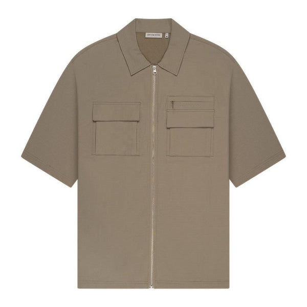 Utility Maze Shirt Sand-OFF THE PITCH-Mansion Clothing