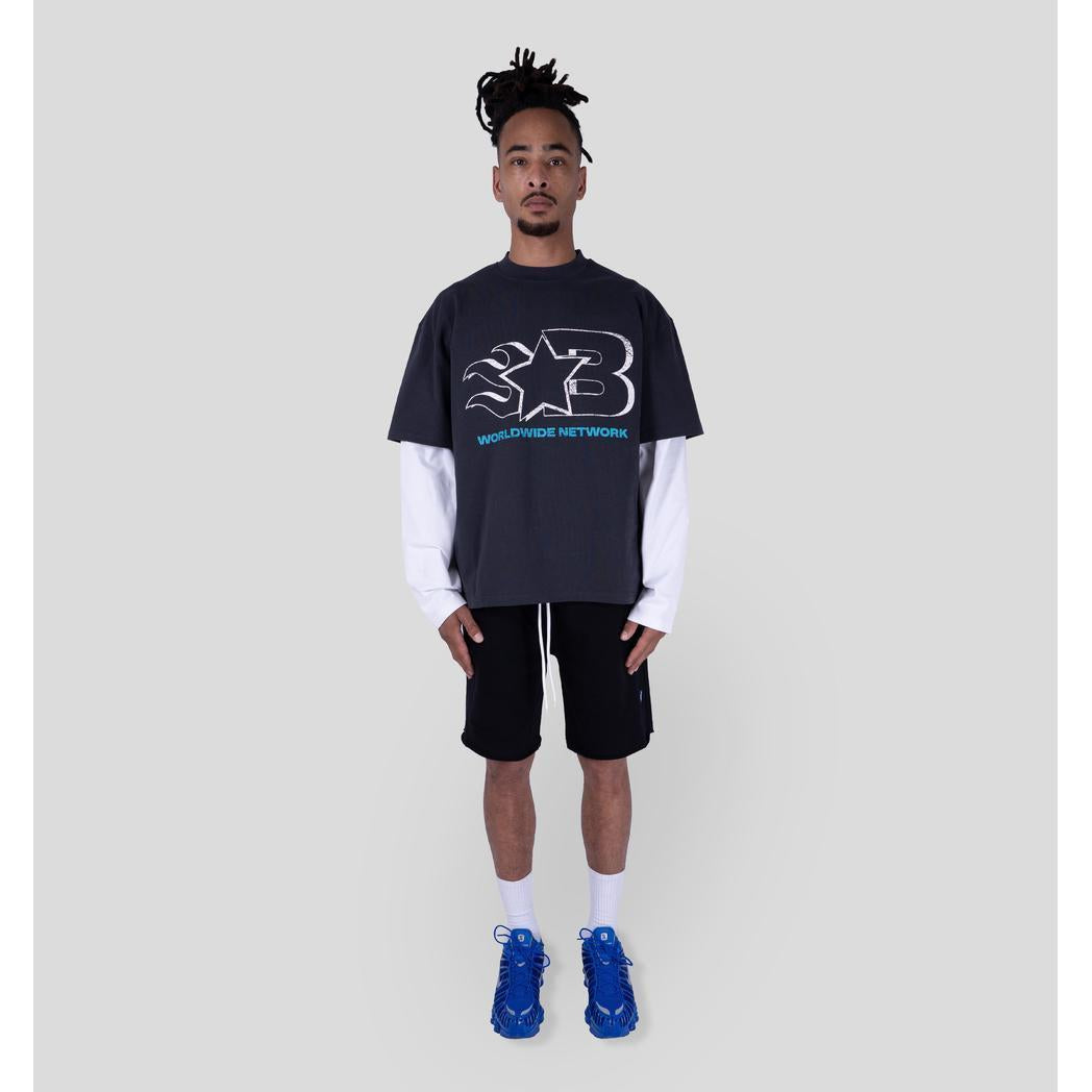 VOICEMAIL DOUBLE LAYER GREY / WHITE-Bobby Blanks-Mansion Clothing