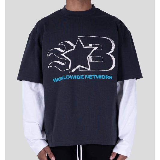 VOICEMAIL DOUBLE LAYER GREY / WHITE