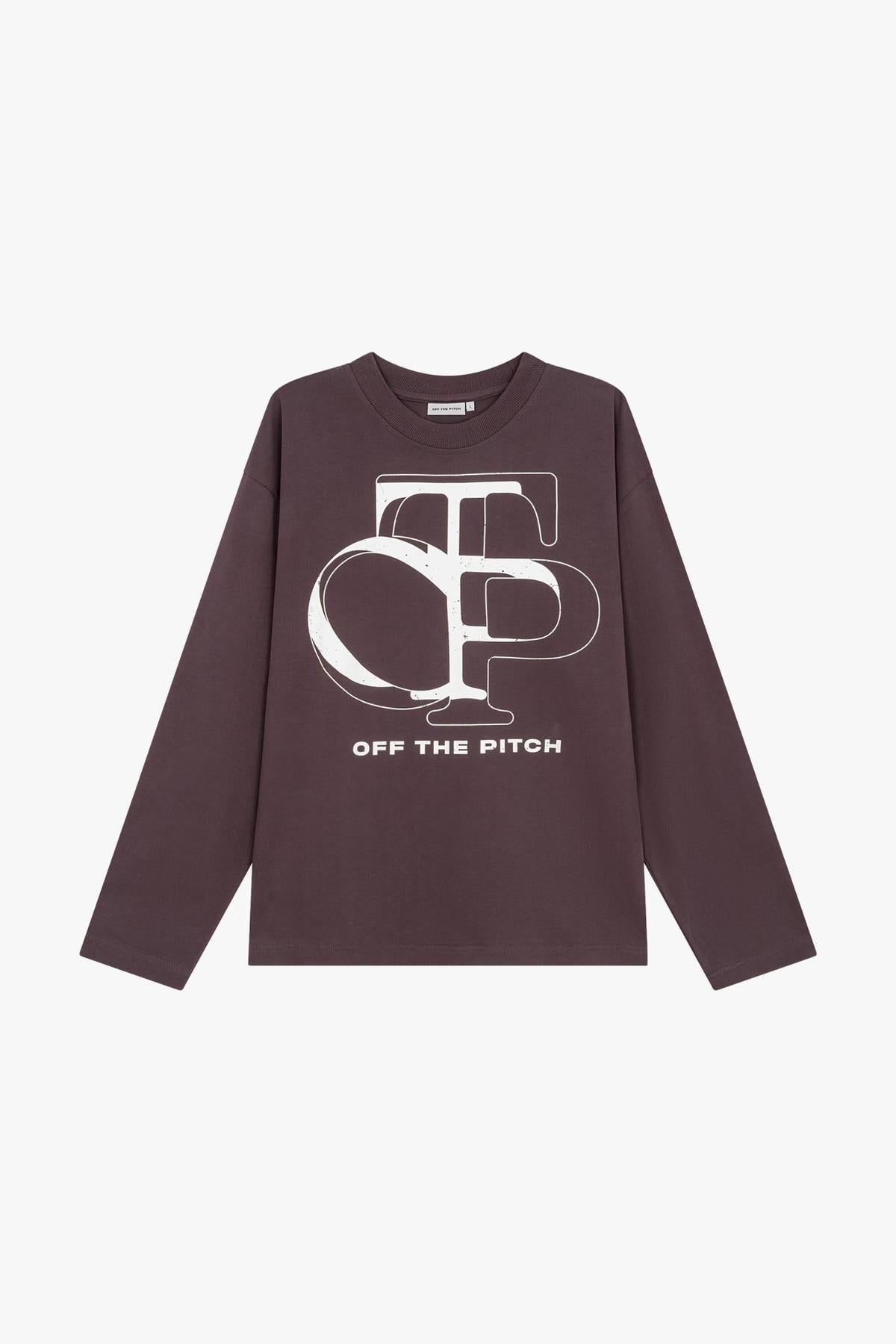Vas Long Sleeved Tee Dark Eggplant