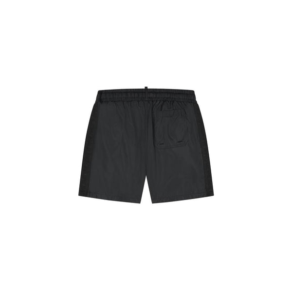 Venetian Swim Shorts 2.0 Black-Malelions-Mansion Clothing