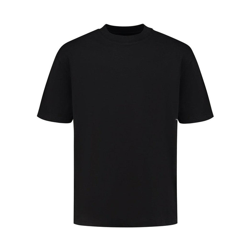 Vintage Back Print T-shirt - Black-Pure Path-Mansion Clothing