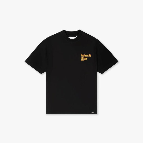 Vintage Eagle T-Shirt Black/Yellow-Croyez-Mansion Clothing