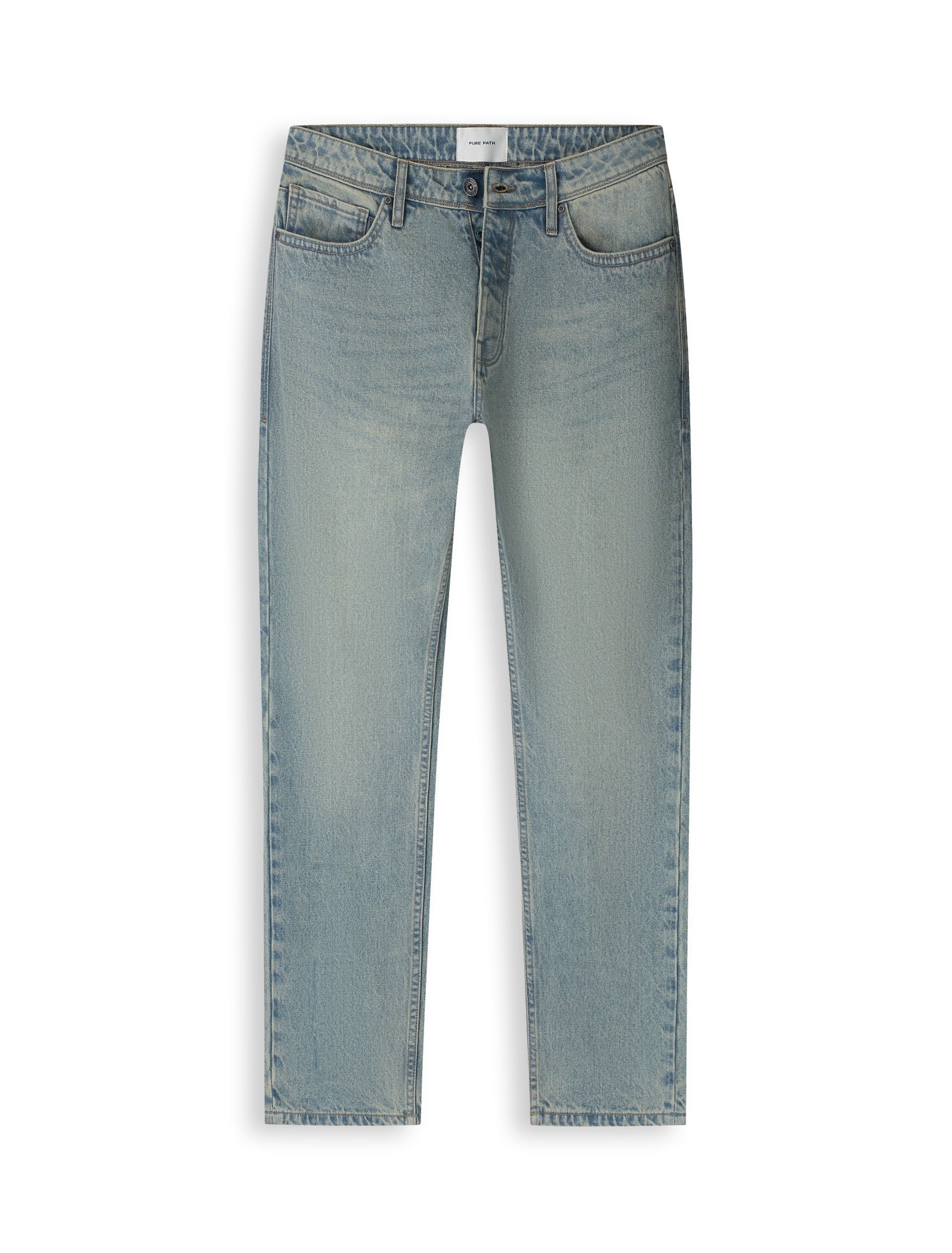 The Eric Regular Fit Jeans Denim Blue Green