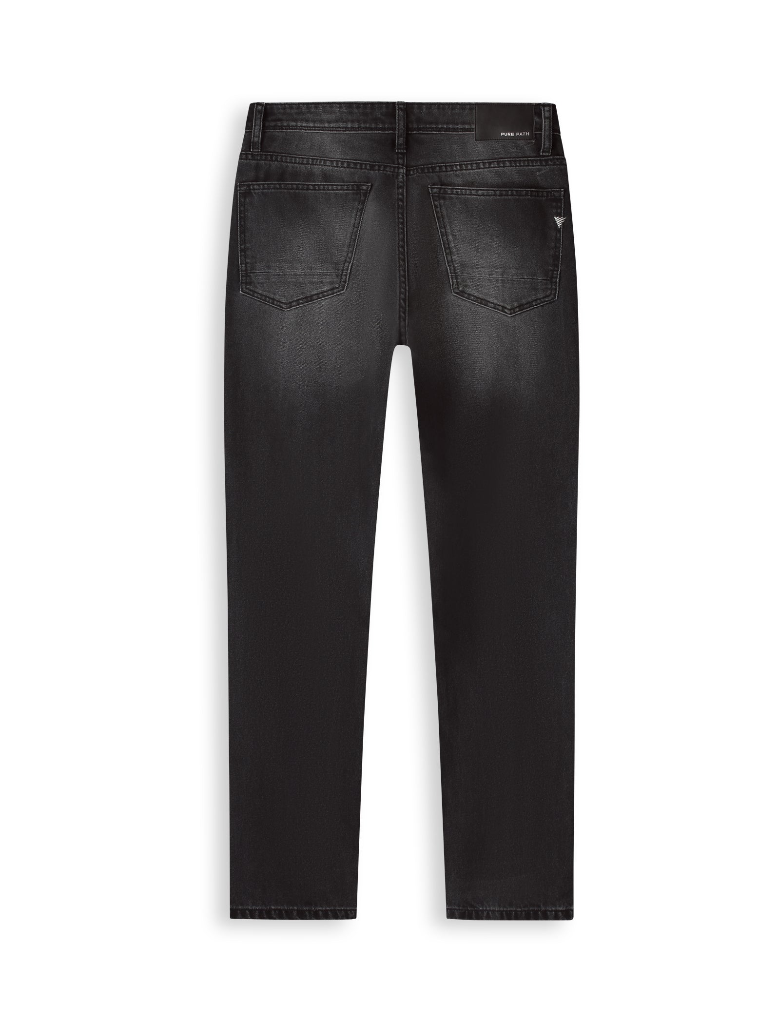 The Eric Regular Fit Jeans Denim Washed Black