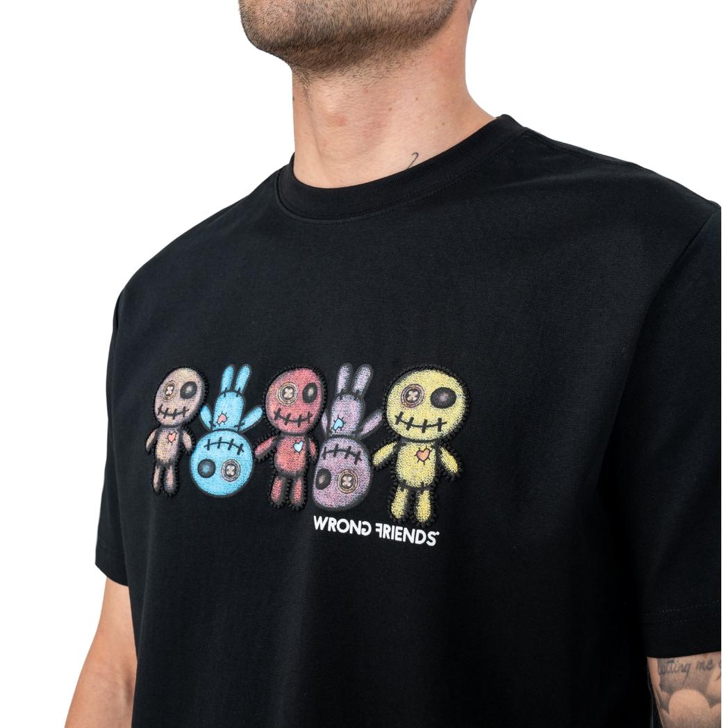 WF 1224 Black-wrong friends-Mansion Clothing