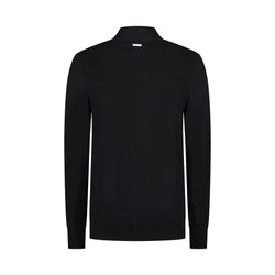 Waffle Knit Mockneck Sweater-Purewhite-Mansion Clothing