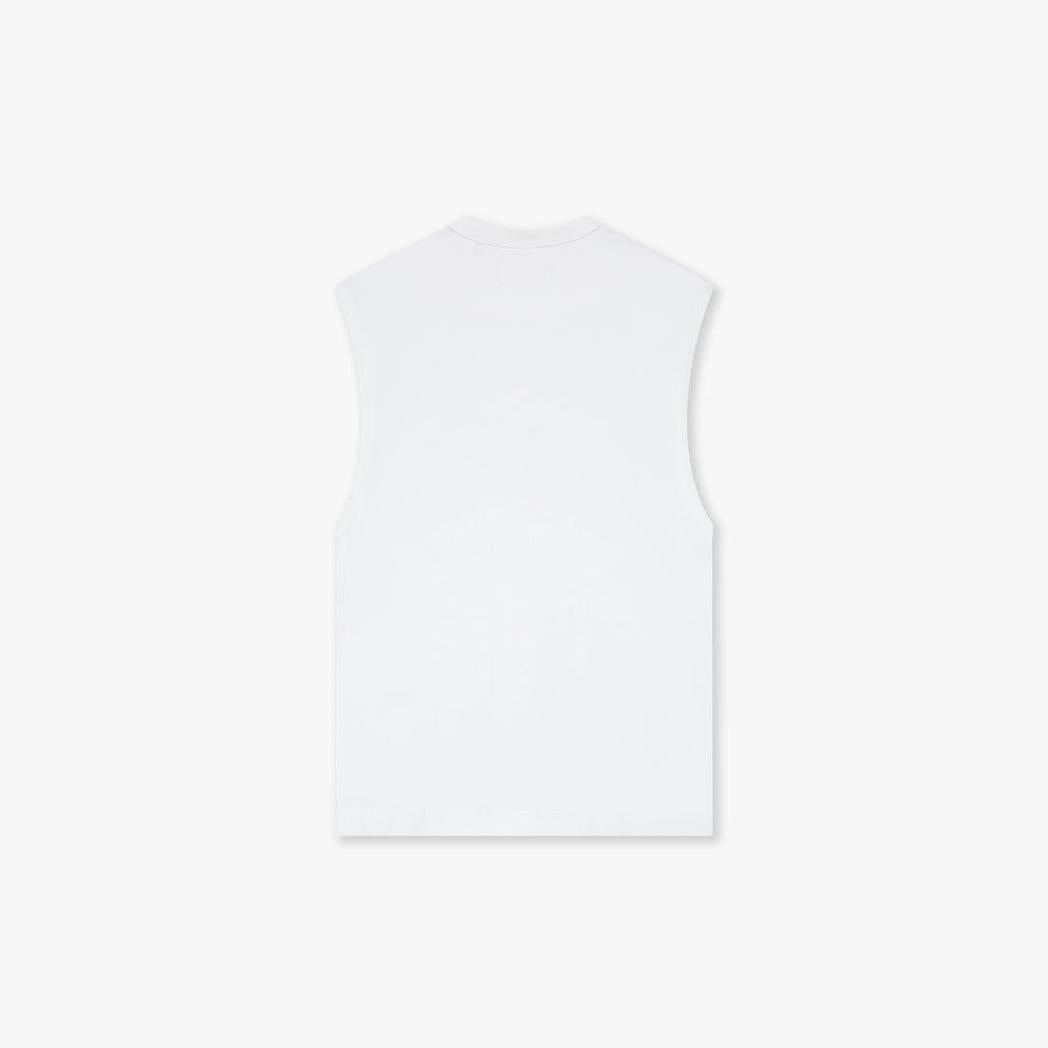 Winners Sleeveless t-shirt White-CROYEZ-Mansion Clothing