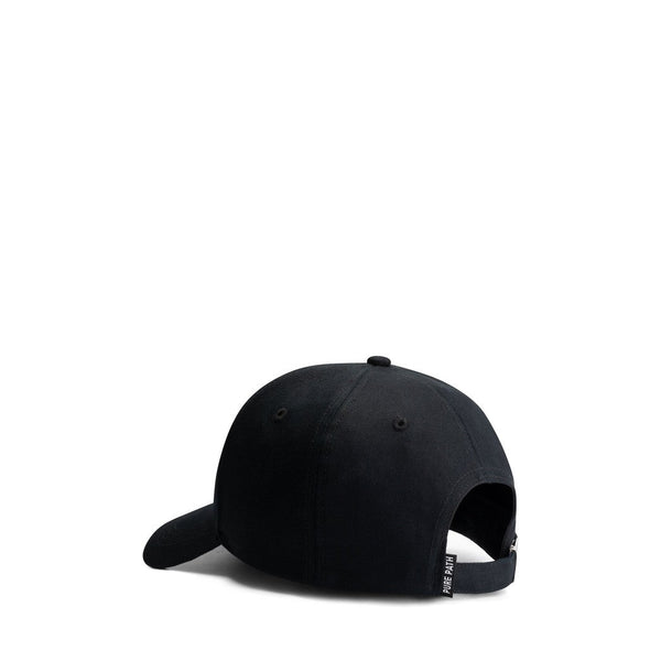 Wordmark Logo Cap - Black-Pure Path-Mansion Clothing