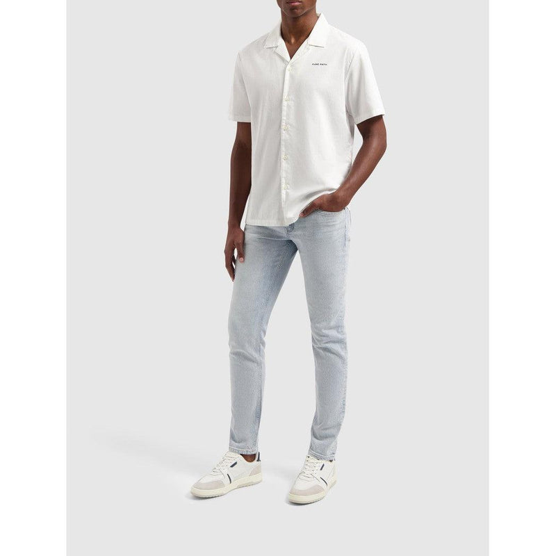 Wordmark Short Sleeve Shirt - White
