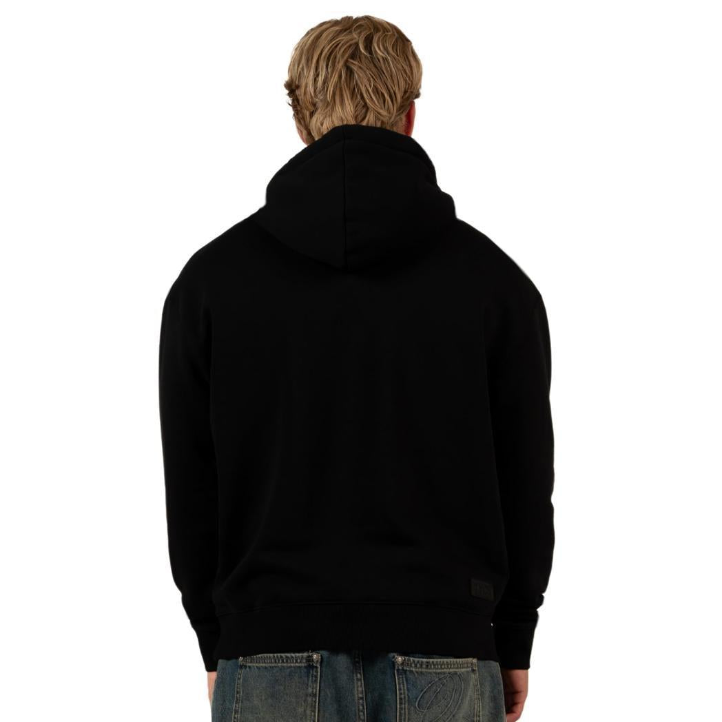 Wrong Friends Ennis Hoodie WF1185 Black-wrong friends-Mansion Clothing