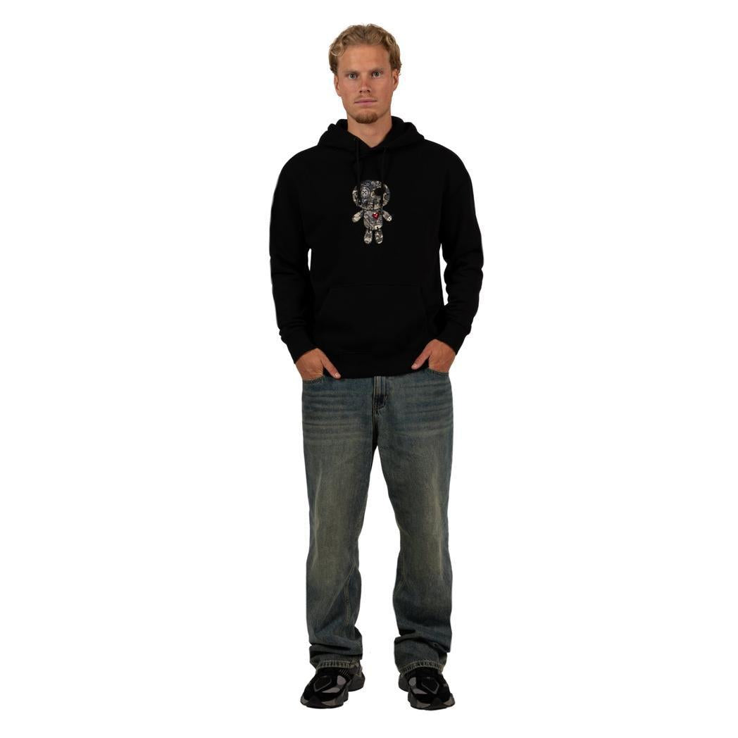 Wrong Friends Ennis Hoodie WF1185 Black-wrong friends-Mansion Clothing
