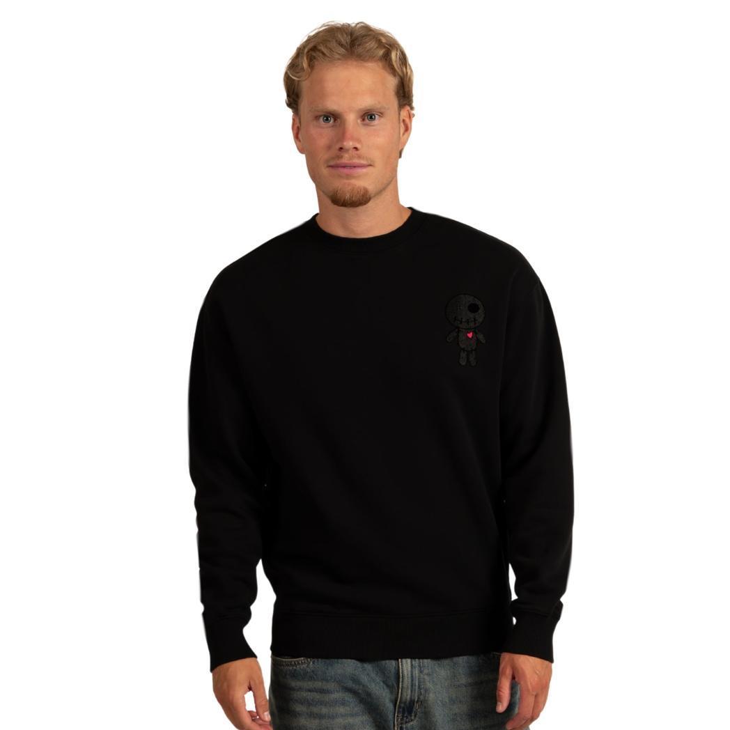 Wrong Friends Hinton Sweater WF1191 Black-wrong friends-Mansion Clothing