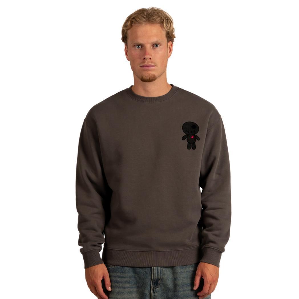 Wrong Friends Hinton Sweater WF1191 Grey-wrong friends-Mansion Clothing