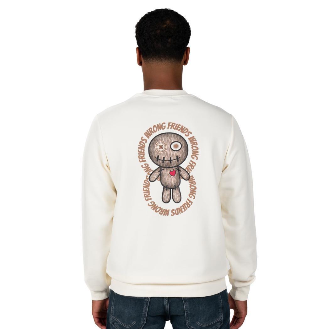 Wrong Friends Kiowa Sweater WF1193 Beige-wrong friends-Mansion Clothing