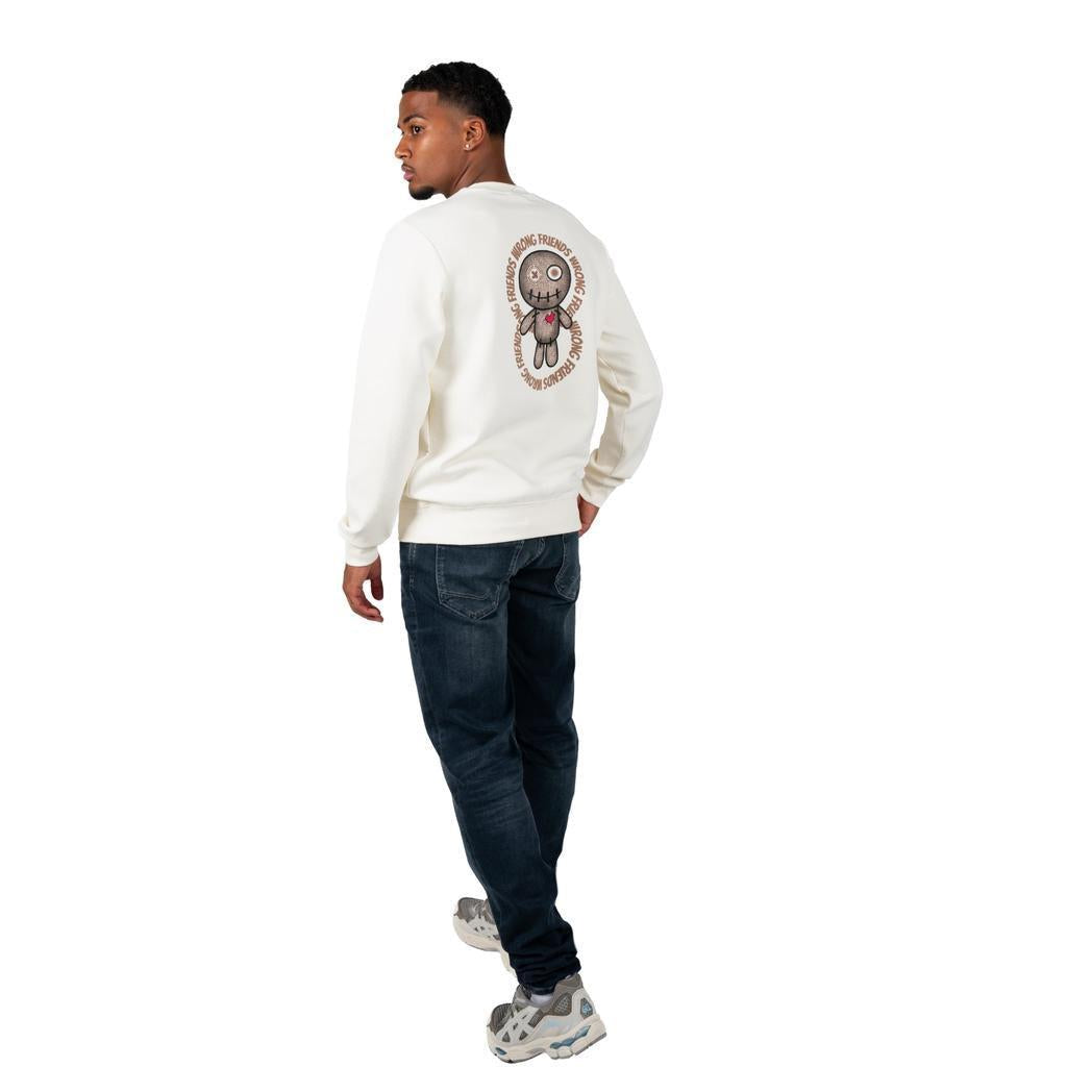 Wrong Friends Kiowa Sweater WF1193 Beige-wrong friends-Mansion Clothing