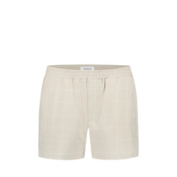 Checked Shorts-Purewhite-Mansion Clothing