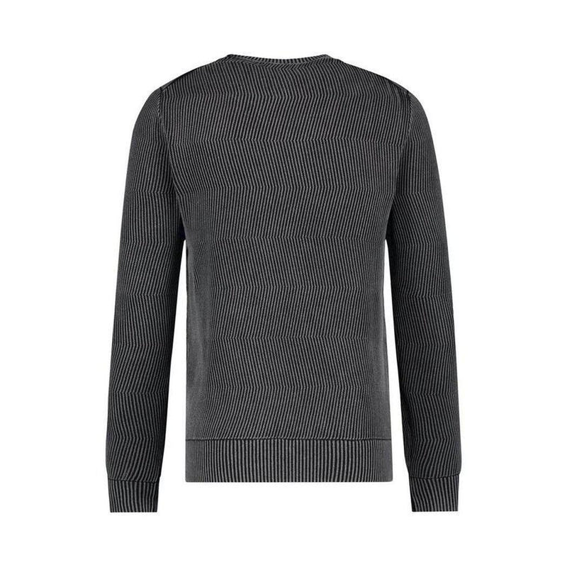 Crewneck - Black-Purewhite-Mansion Clothing