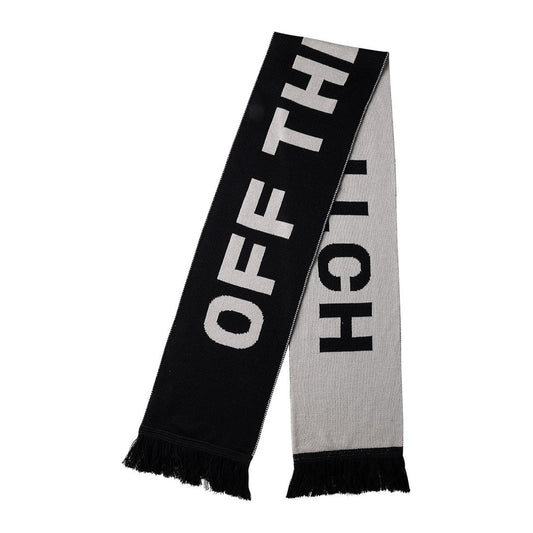 Double Faced Wool-Blend Scarf