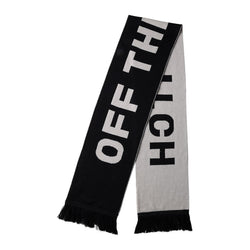 Double Faced Wool-Blend Scarf