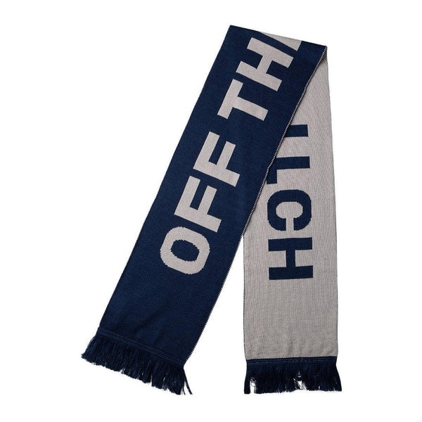 Double Faced Wool-Blend Scarf