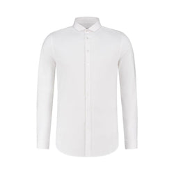 Essential Jersey Shirt-Purewhite-Mansion Clothing