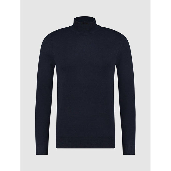 Essential Knit Mockneck-Purewhite-Mansion Clothing