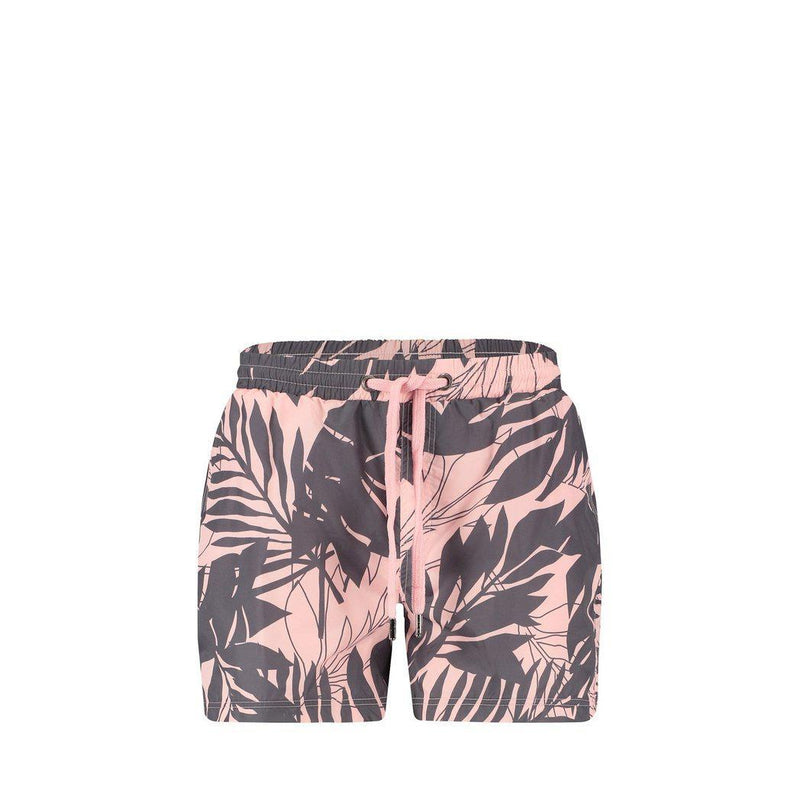Flora Print Short-Purewhite-Mansion Clothing