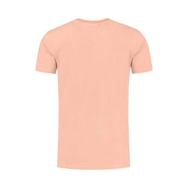 Garment Dye Faded Script T-shirt-Purewhite-Mansion Clothing