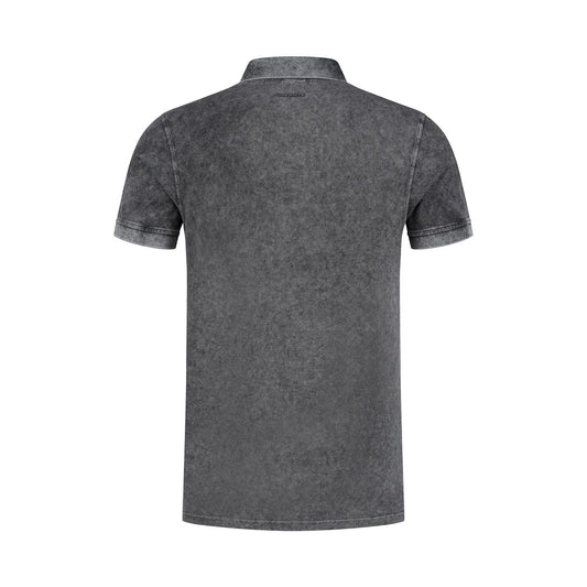 Garment dye Polo-Purewhite-Mansion Clothing