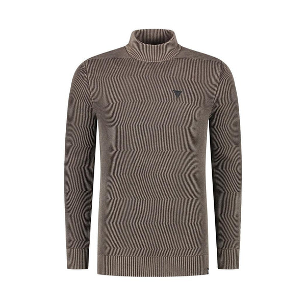 Jaquard Mockneck
