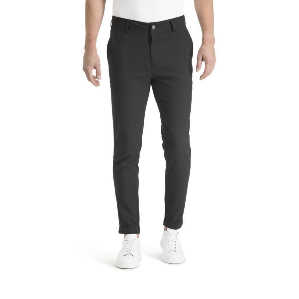 Solid Pantalon-Purewhite-Mansion Clothing