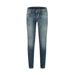 The Dylan 837 - Denim Mid Blue-Purewhite-Mansion Clothing