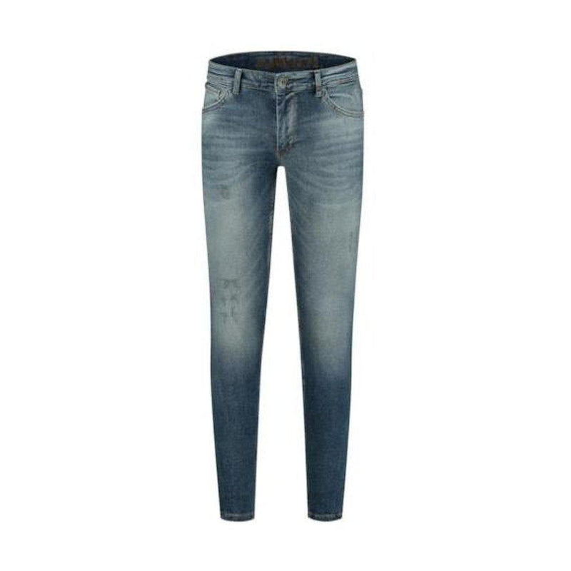 The Dylan 837 - Denim Mid Blue-Purewhite-Mansion Clothing