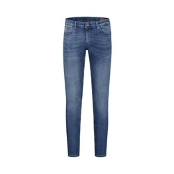 The Jone W0820 - 000084 - Denim Dark Blue-Purewhite-Mansion Clothing